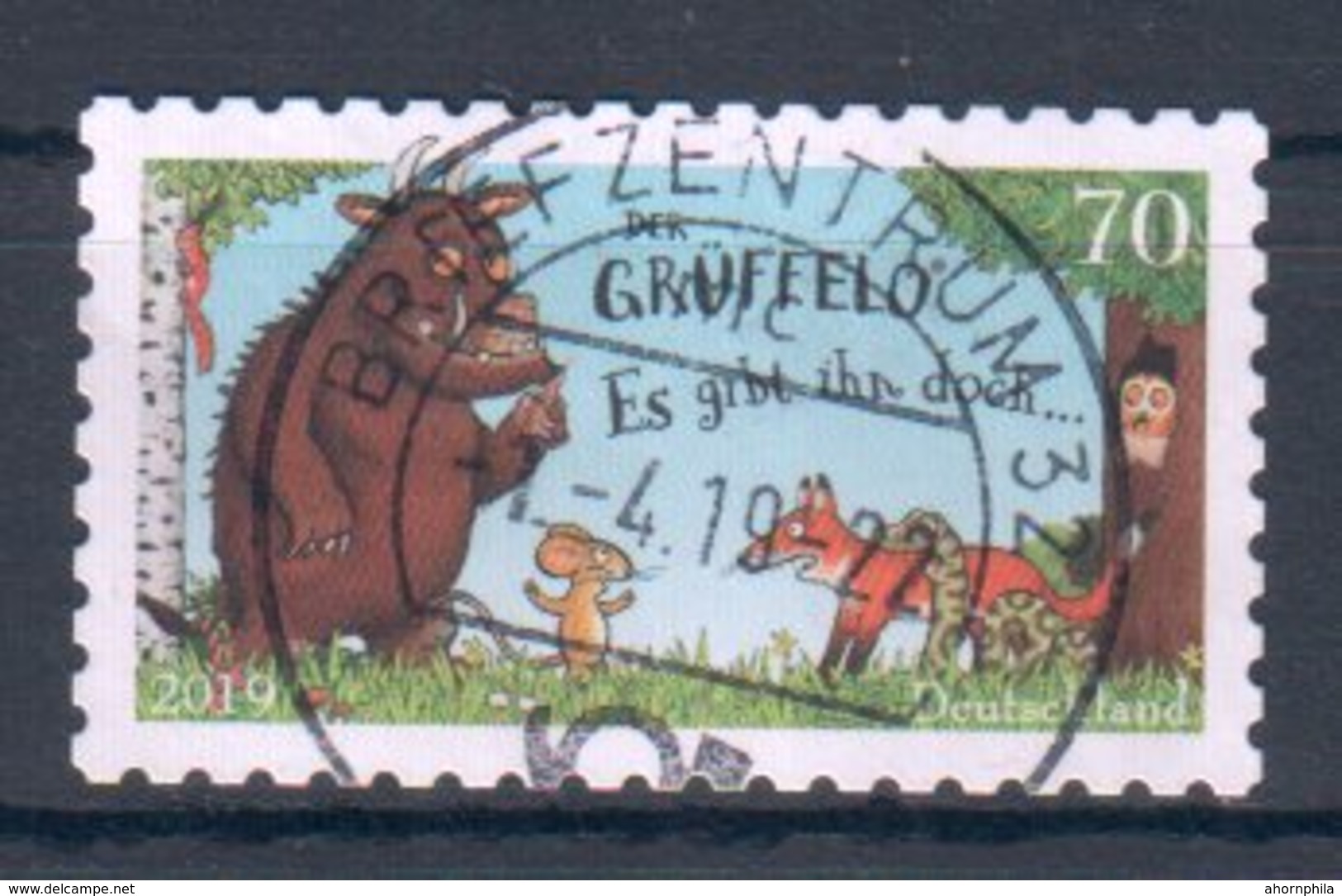 BRD - 2019 - MiNr. 3452 - Selbstklebend - Gestempelt - Oblitérés