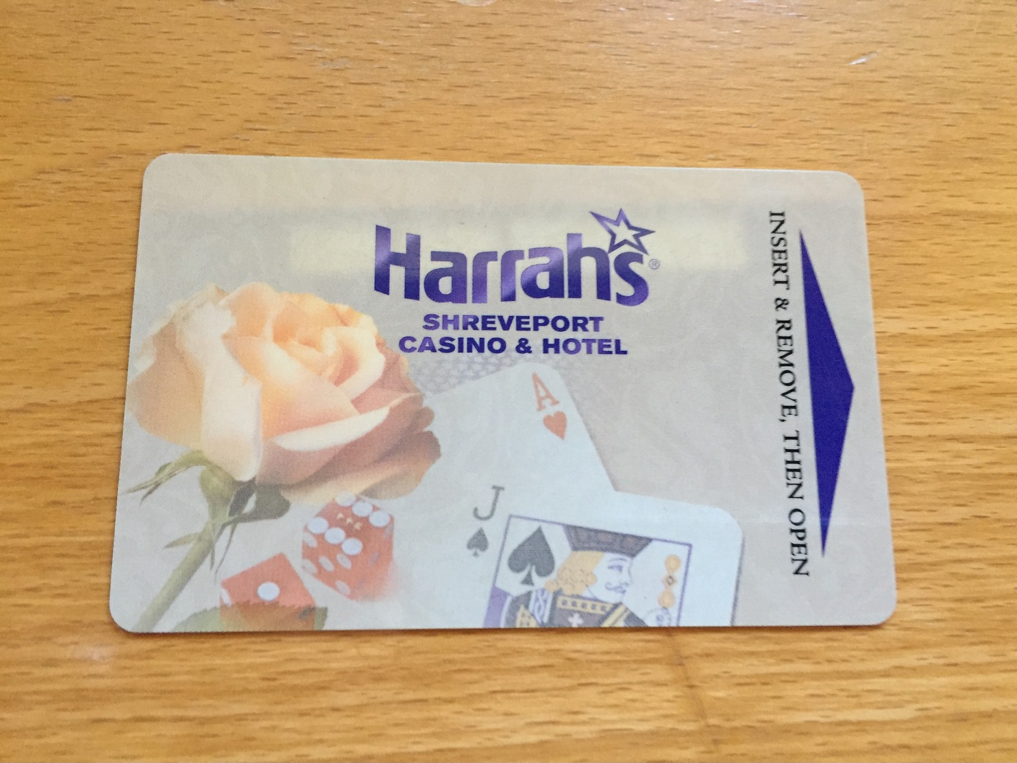 Hotelkarte Room Key Keycard Clef De Hotel Tarjeta Hotel  HARRAHS SHREVEPORT - Ohne Zuordnung