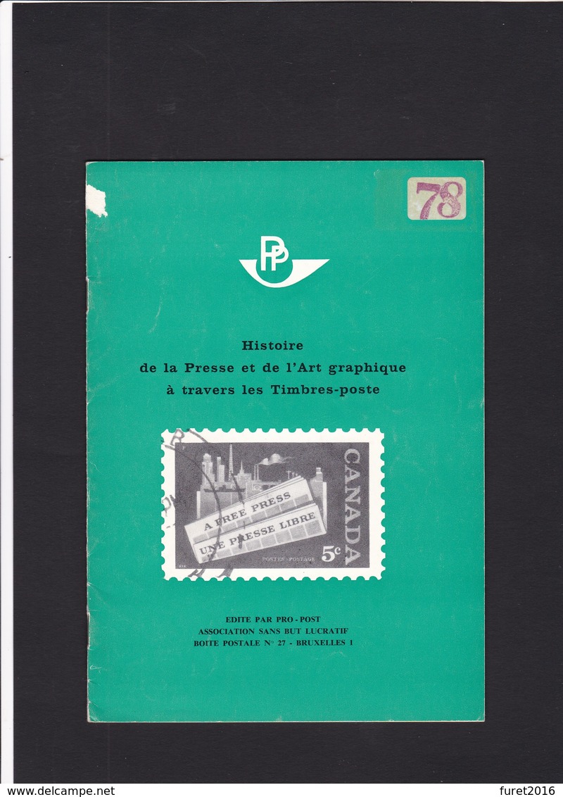 HISTOIRE DE LA PRESSE ET DE L ART GRAPHIQUE A TRAVERS LES TIMBRES POSTE 27 Pages - Sonstige & Ohne Zuordnung