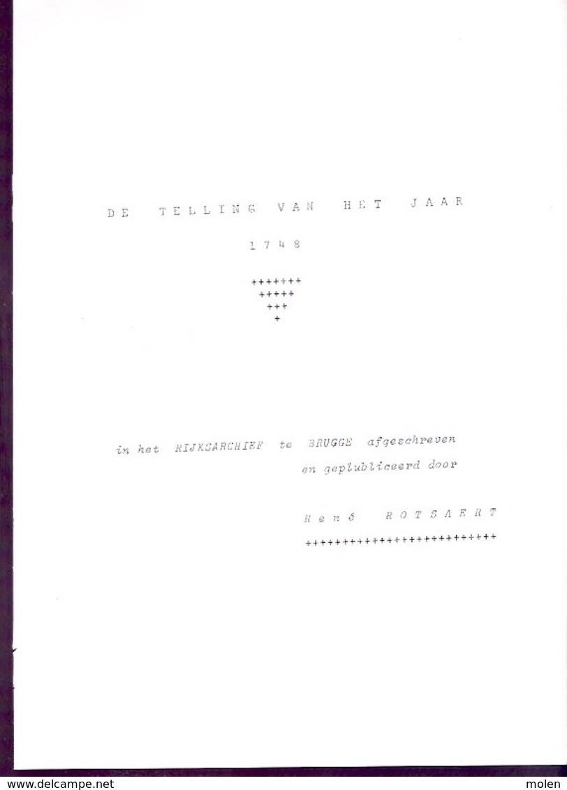 jaarboek 1977 TER CUERE BREDENE Oostende GALLO-ROMEINS TER-SCHELLE WO1 KAAI FESTUNG-EUROPA DUINENWEG VOLKSTELLING Z797E