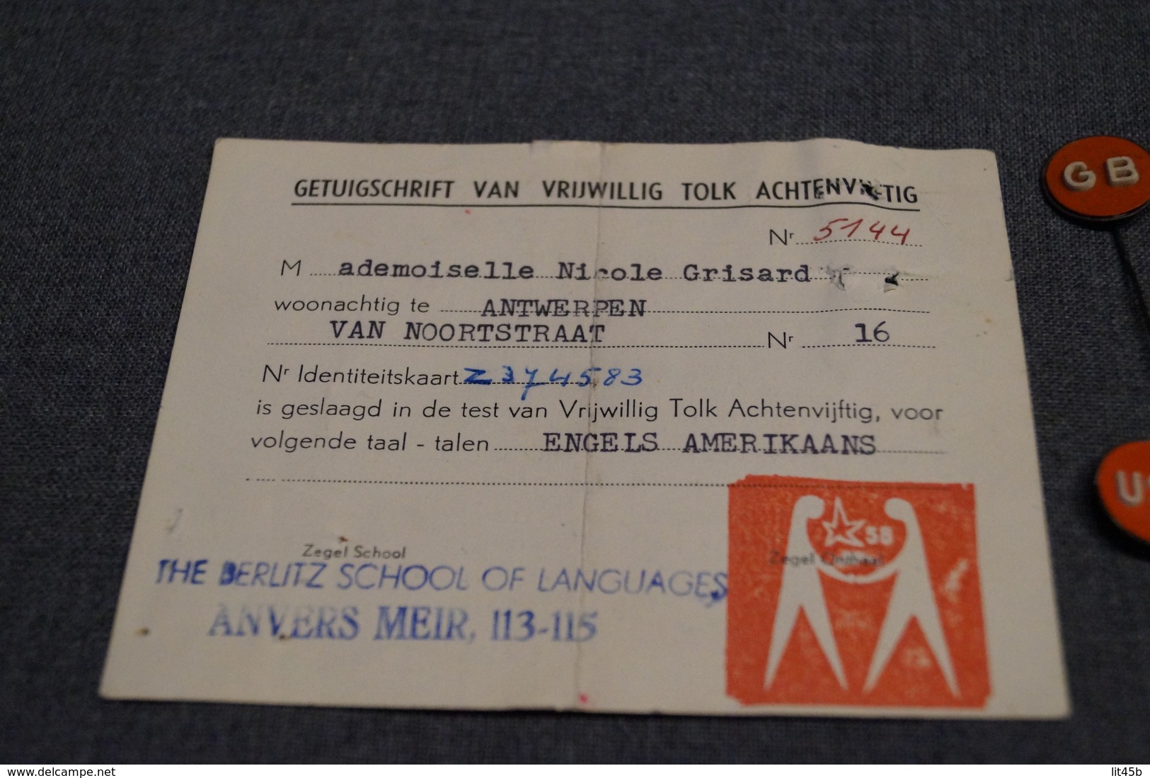 Expo 1958 ,abonnement Et Autres, Souvenir Exposition Universelle 58 Bruxelles,Grisard Nicole Artiste Peintre,Anvers. - Obj. 'Herinnering Van'