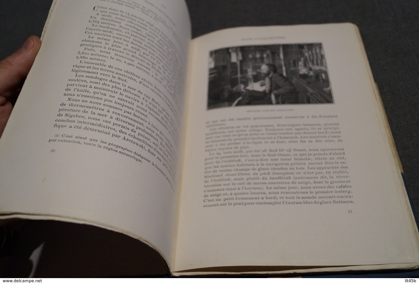 Voyage de la Belgica,par le commandant De Gerlache,1902,complet 95 pages,25,5 Cm / 17 Cm. Bateaux,RARE