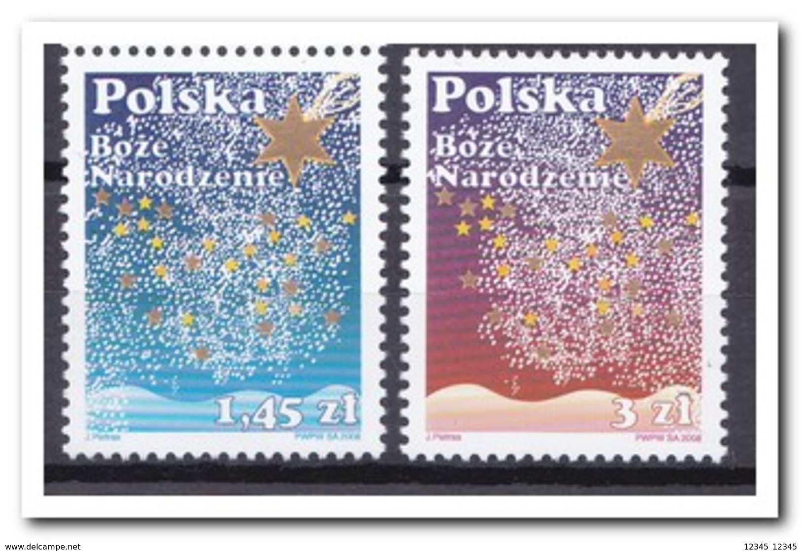 Polen 2008, Postfris MNH, Christmas - Unused Stamps