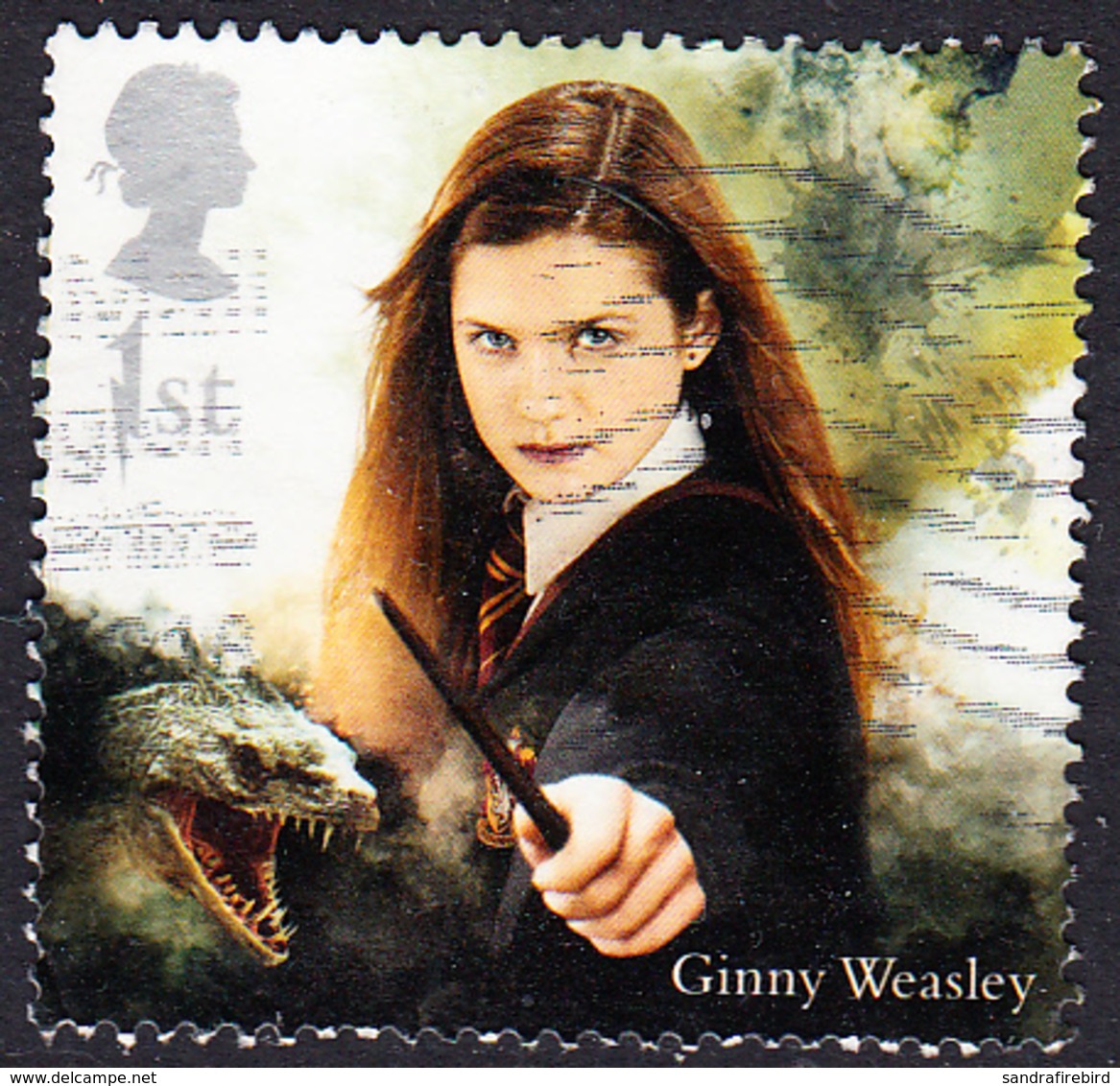 2018 Harry Potter 2018 (1st Issue) - Ginny Weasley 1st - Used Stamps