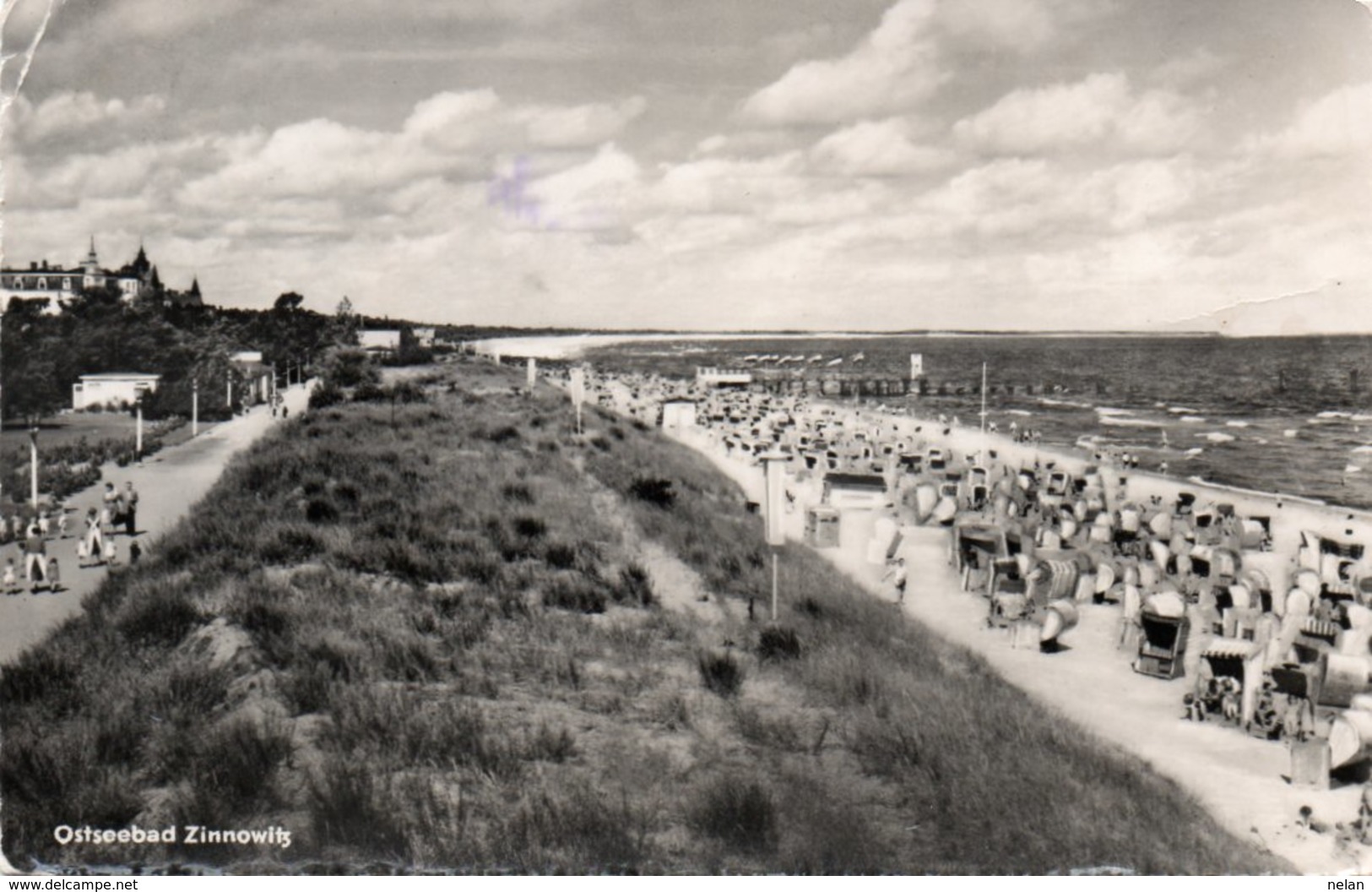 OSTSEEBAD ZINNOWITZ-REAL PHOTO- VIAGGIATA - Zinnowitz