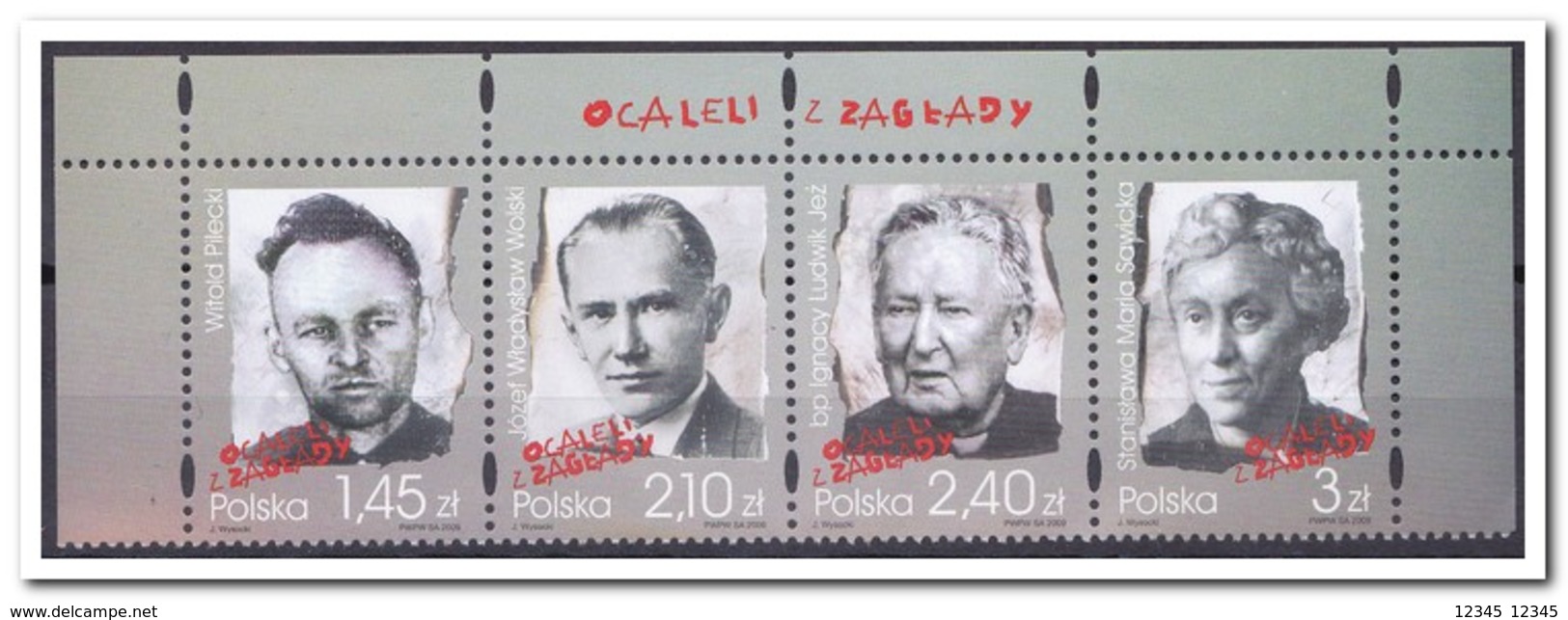 Polen 2009, Postfris MNH, Survivors Of German Concentration Camps - Unused Stamps
