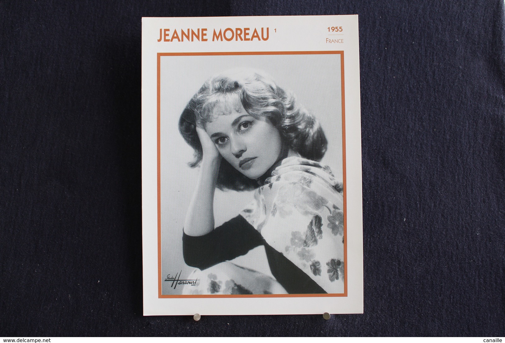 Sp-Actrice,Française, Chanteuse Et Réalisatrice - 1955 -  Jeanne Moreau, Née En 1928 à Paris Où Elle Est Morte En 2017. - Acteurs