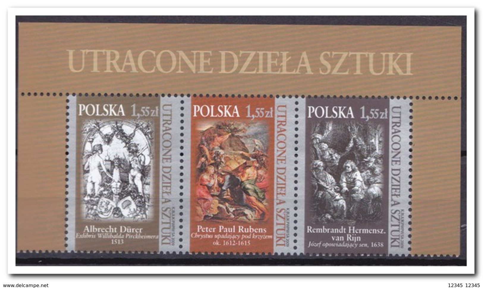 Polen 2009, Postfris MNH, Lost Art Treasures - Ongebruikt