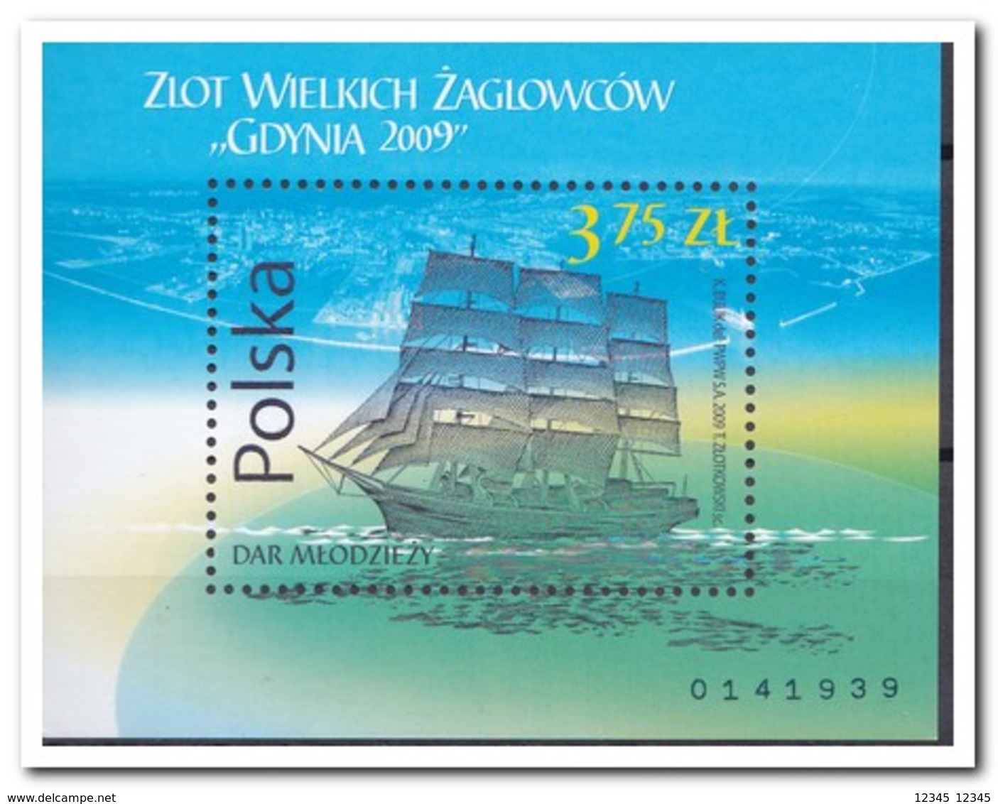 Polen 2009, Postfris MNH, Great Sailing Gdynia 2009, Ship - Nuevos