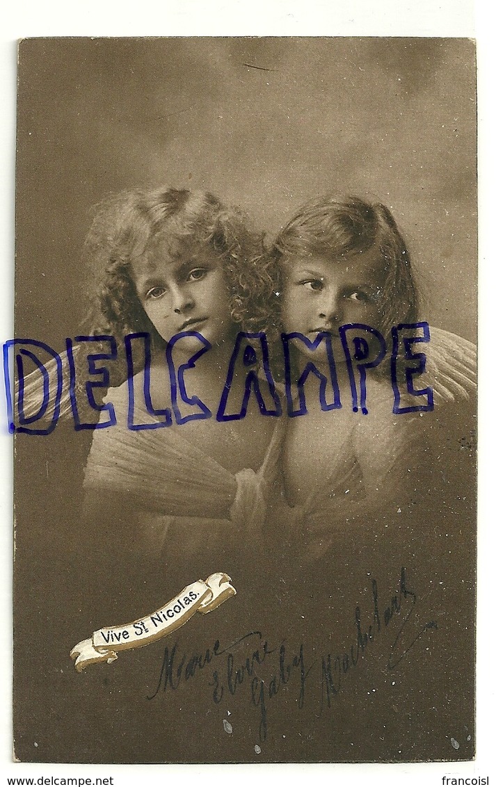 Photographie. Deux Petites Anges. 1913 - Anges
