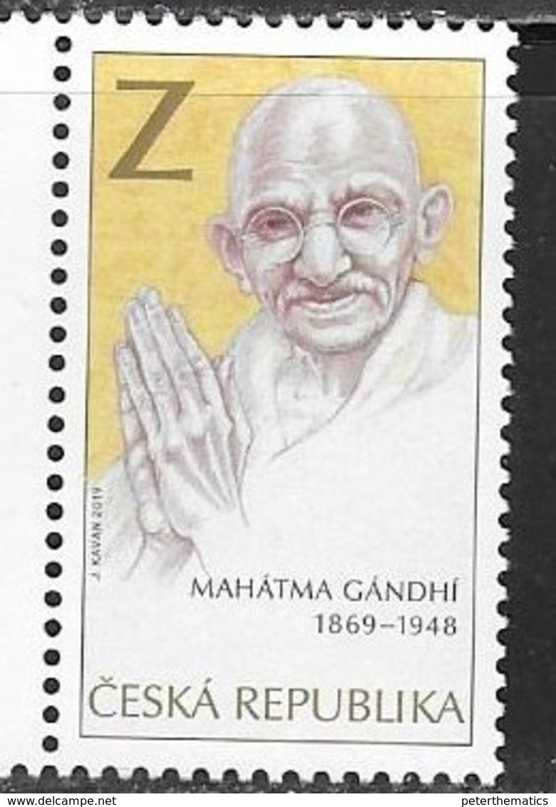 CZECHIA, 2019, MNH,  GANDHI,1v - Mahatma Gandhi
