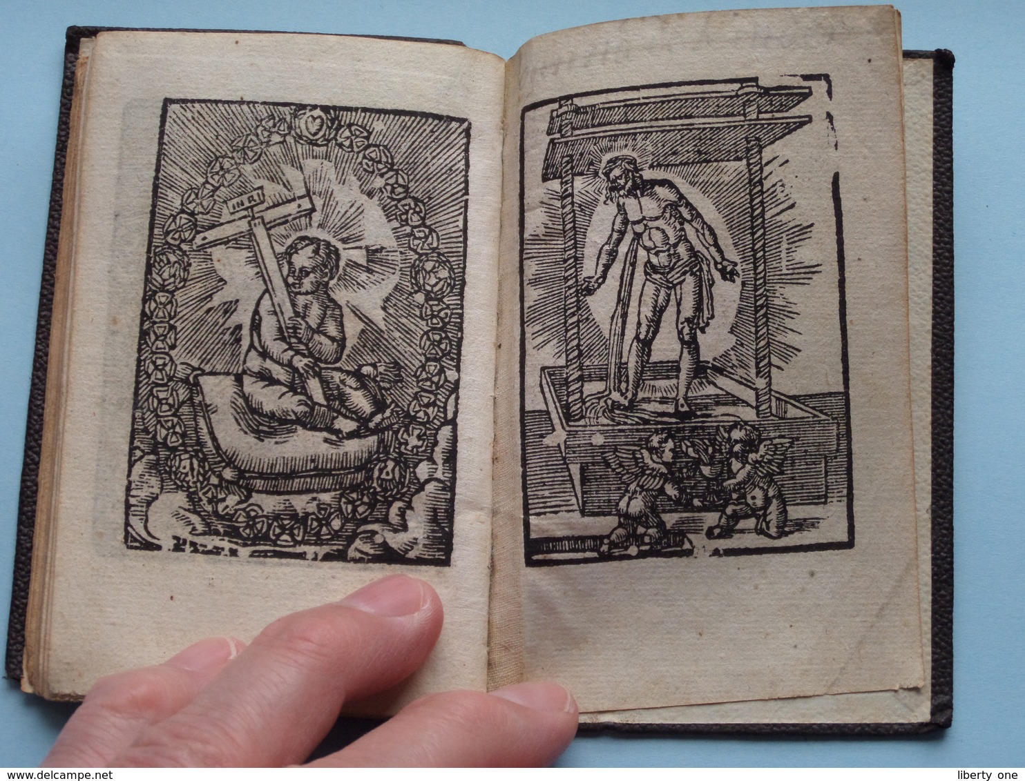 1684 > Het ROOZEN-KRANSKEN van Devotie Van D'Alderheylighste Maghet MARIA ( +/- 11,5 x 7 cm.) ( zie / voir Photo svp ) !