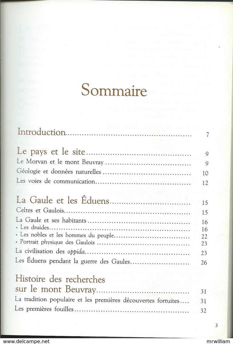 BIBRACTE Ville Gauloise Sur Le Mont Beuvray (71), Guides Archéologiques De La France (1987) - Archäologie