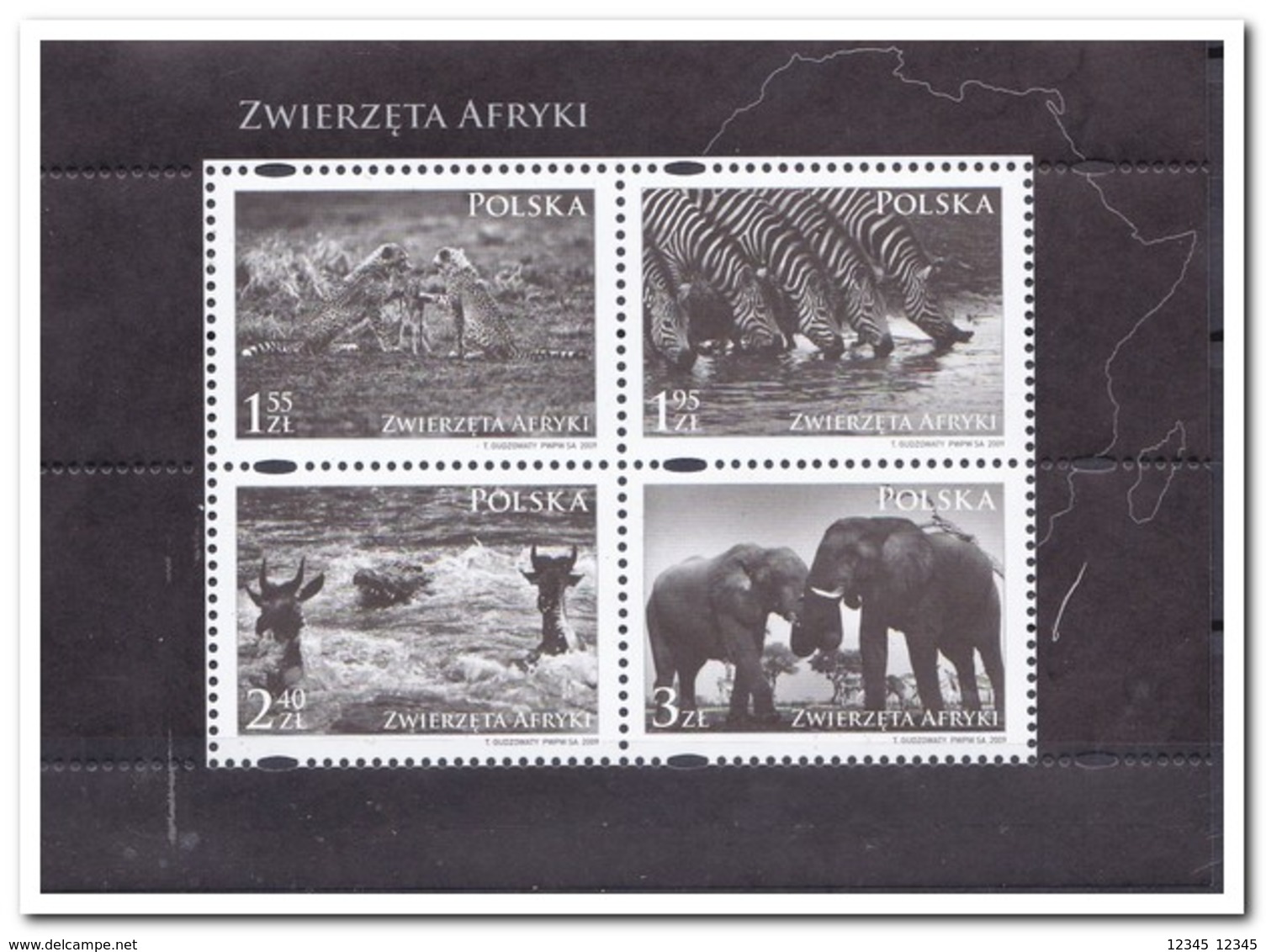 Polen 2009, Postfris MNH, Animals - Ongebruikt