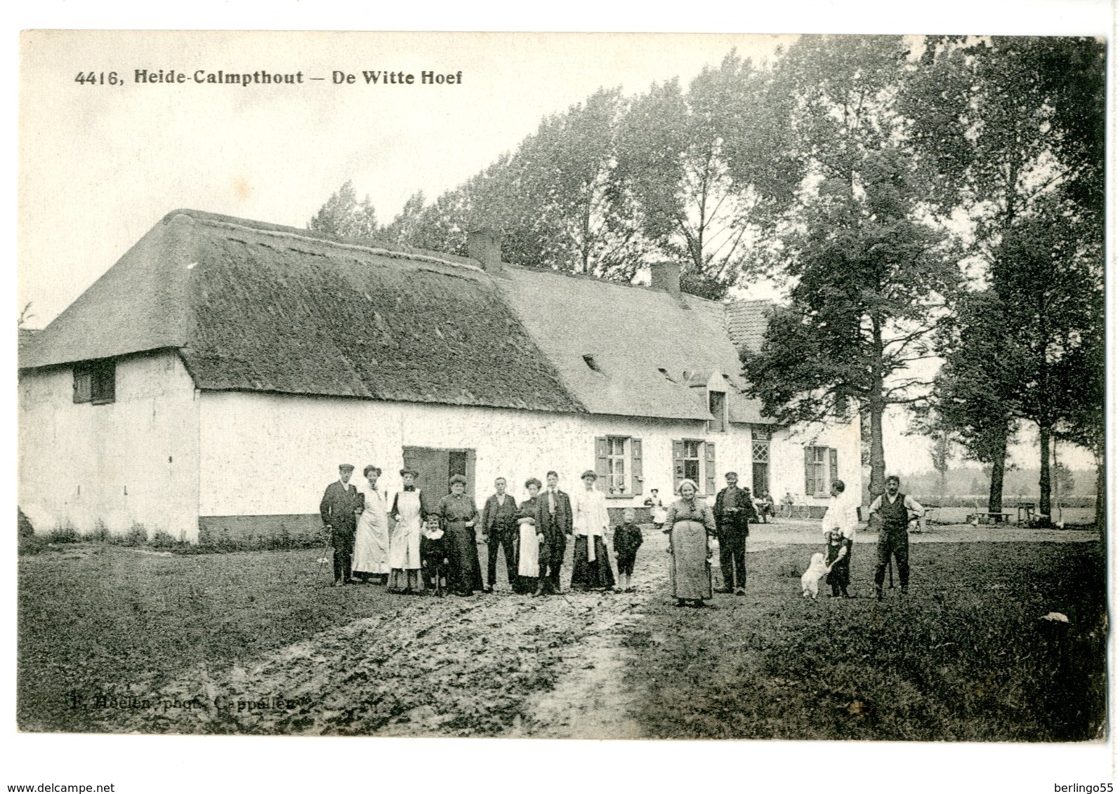 Heide-Calmpthout - De Witte Hoef  5Geanimeerd)  (2 Scan') - Kalmthout