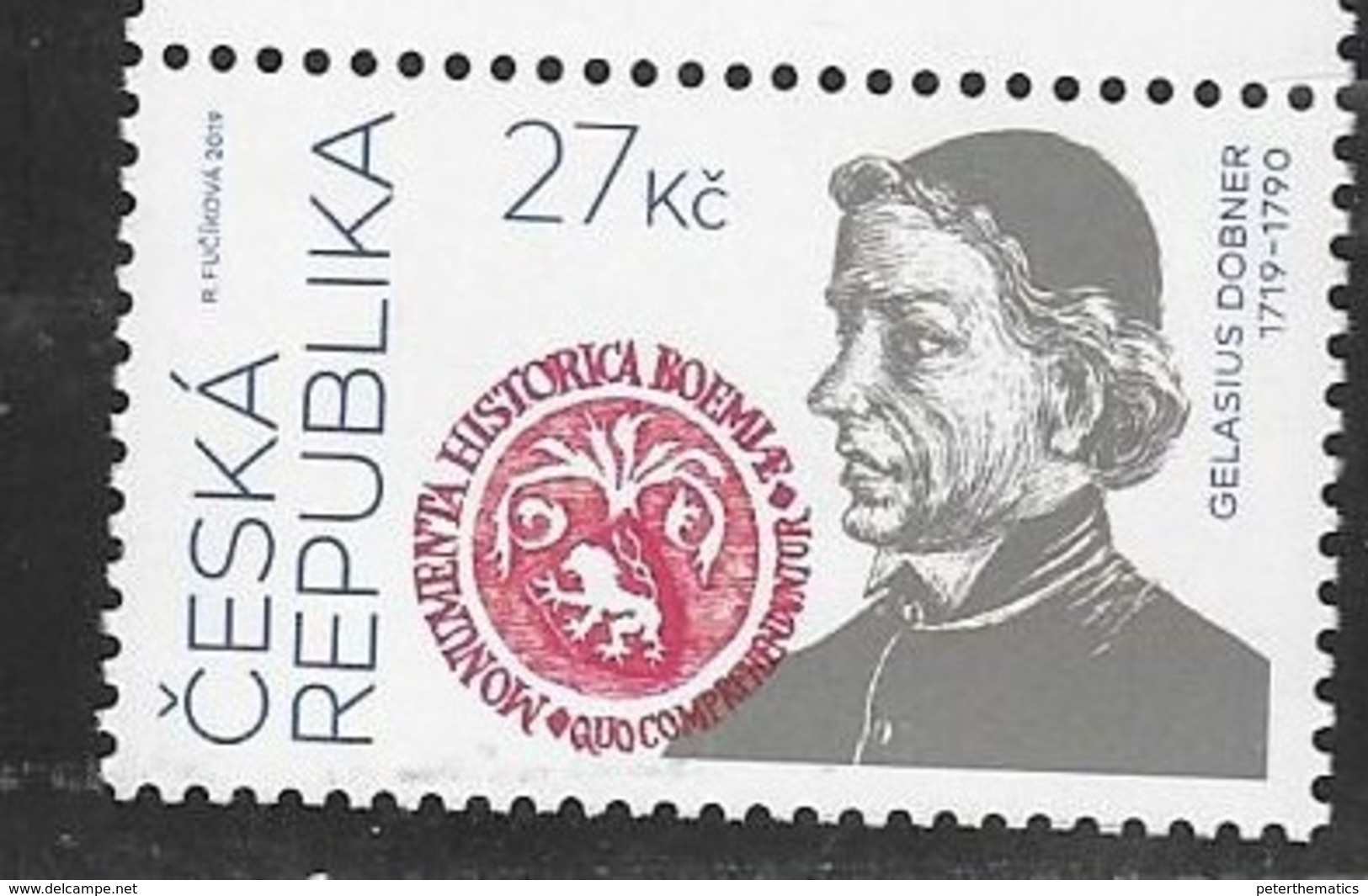 CZECHIA, 2019, MNH, CHRISTIANITY, GELASIUS DOBNER,1v - Christianity