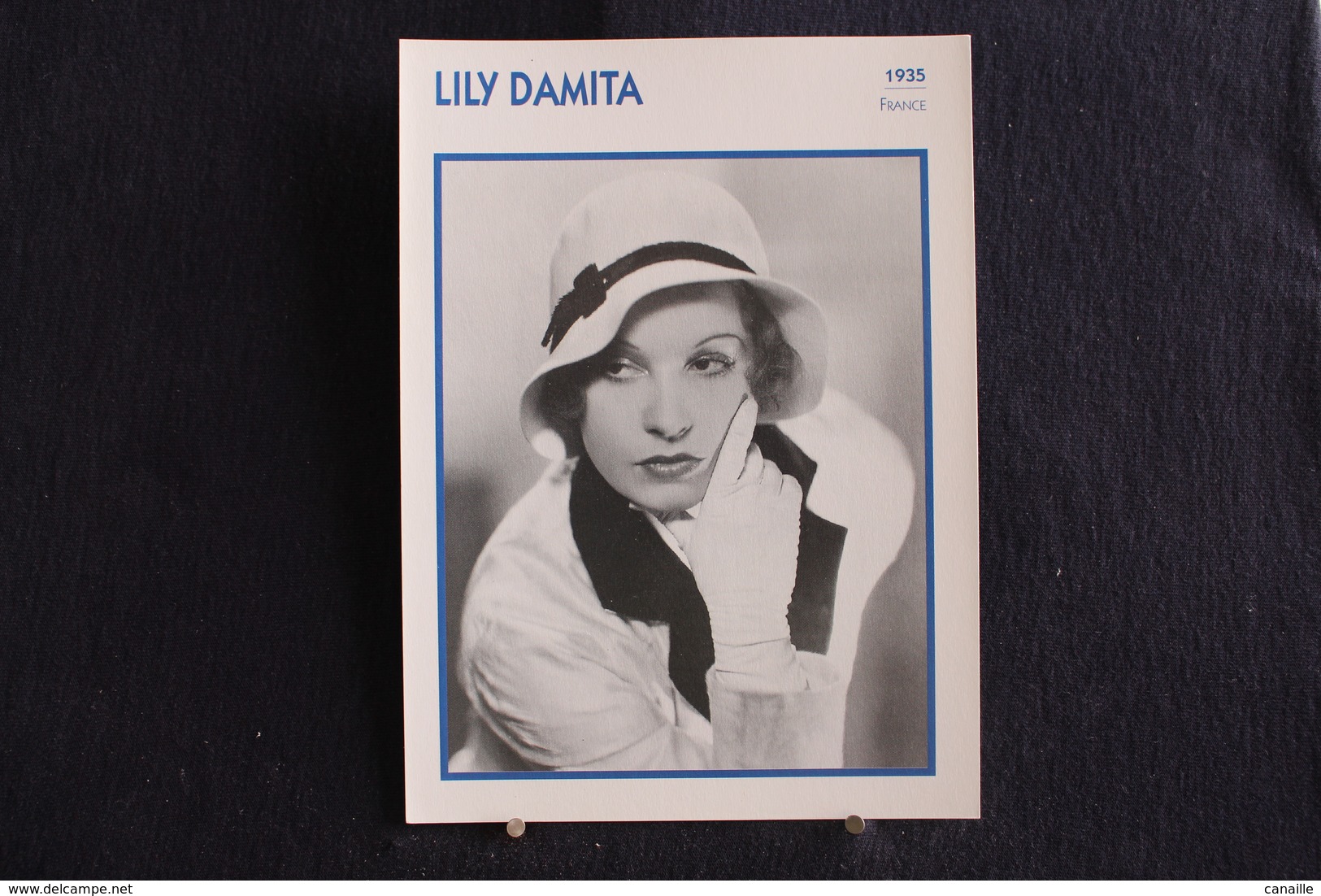 Sp-Actrice, Française, 1935 - Lily Damita - Née En 1904, Blaye, France, Morte En 1994 à Palm Beach, Floride, États-Unis. - Acteurs