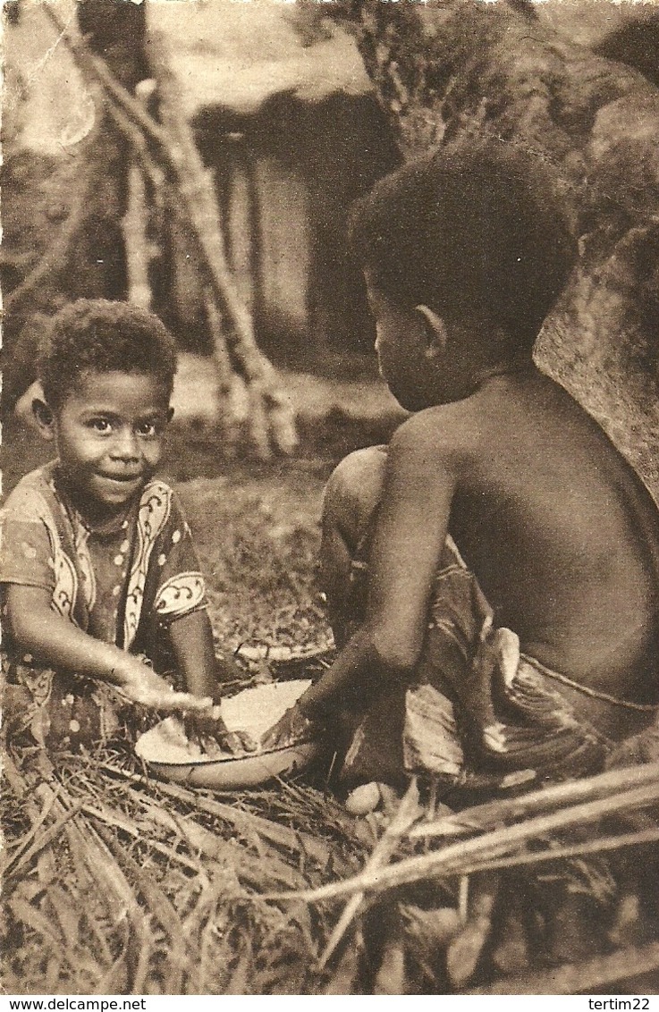 (NOUVELLE CALEDONIE )( ETHNIE ET CULTURE ) PETITS PATISSIERS CALEDONIENS - Nouvelle Calédonie