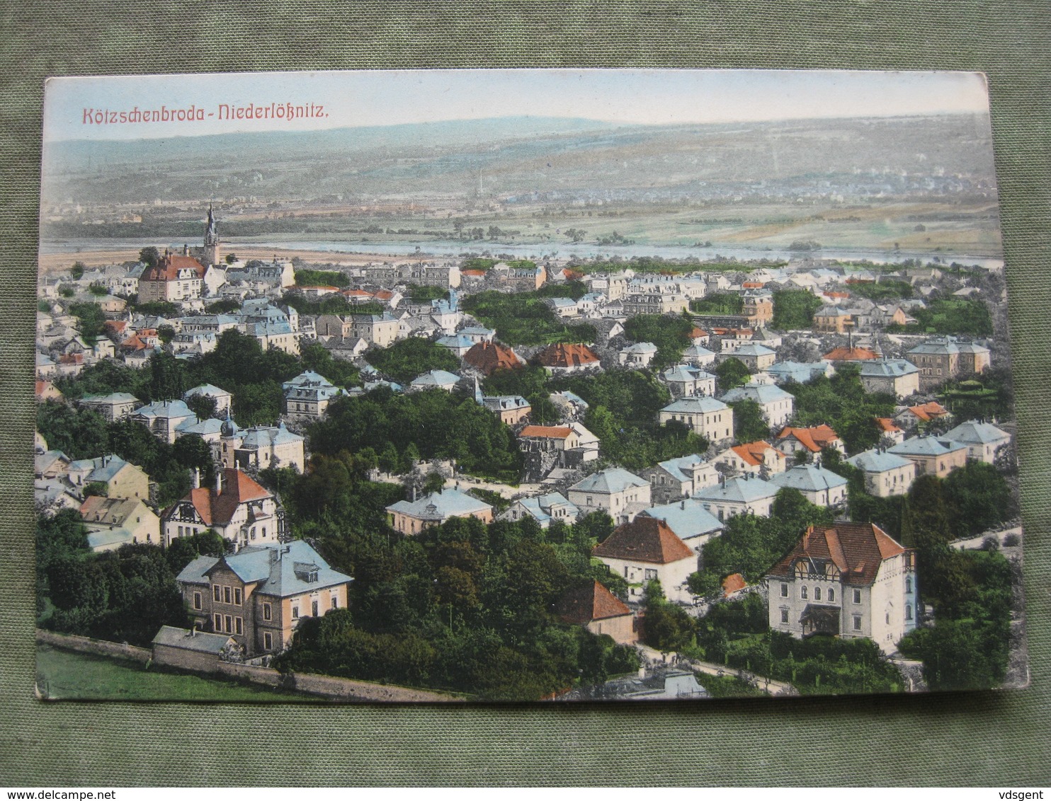 KÖTZSCHENBRODA - NIEDERLÖBNITZ 1916 - Radebeul