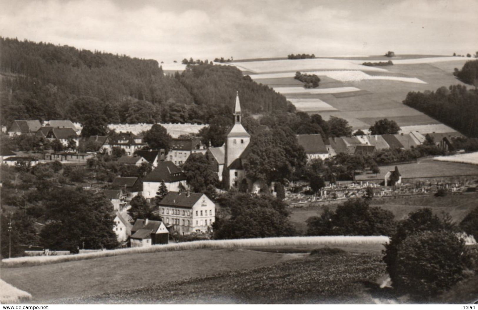 SOMMERFRISCHE BARENSTEIN IM MUGLITZTAL-REAL PHOTO-  VIAGGIATA - Bärenstein