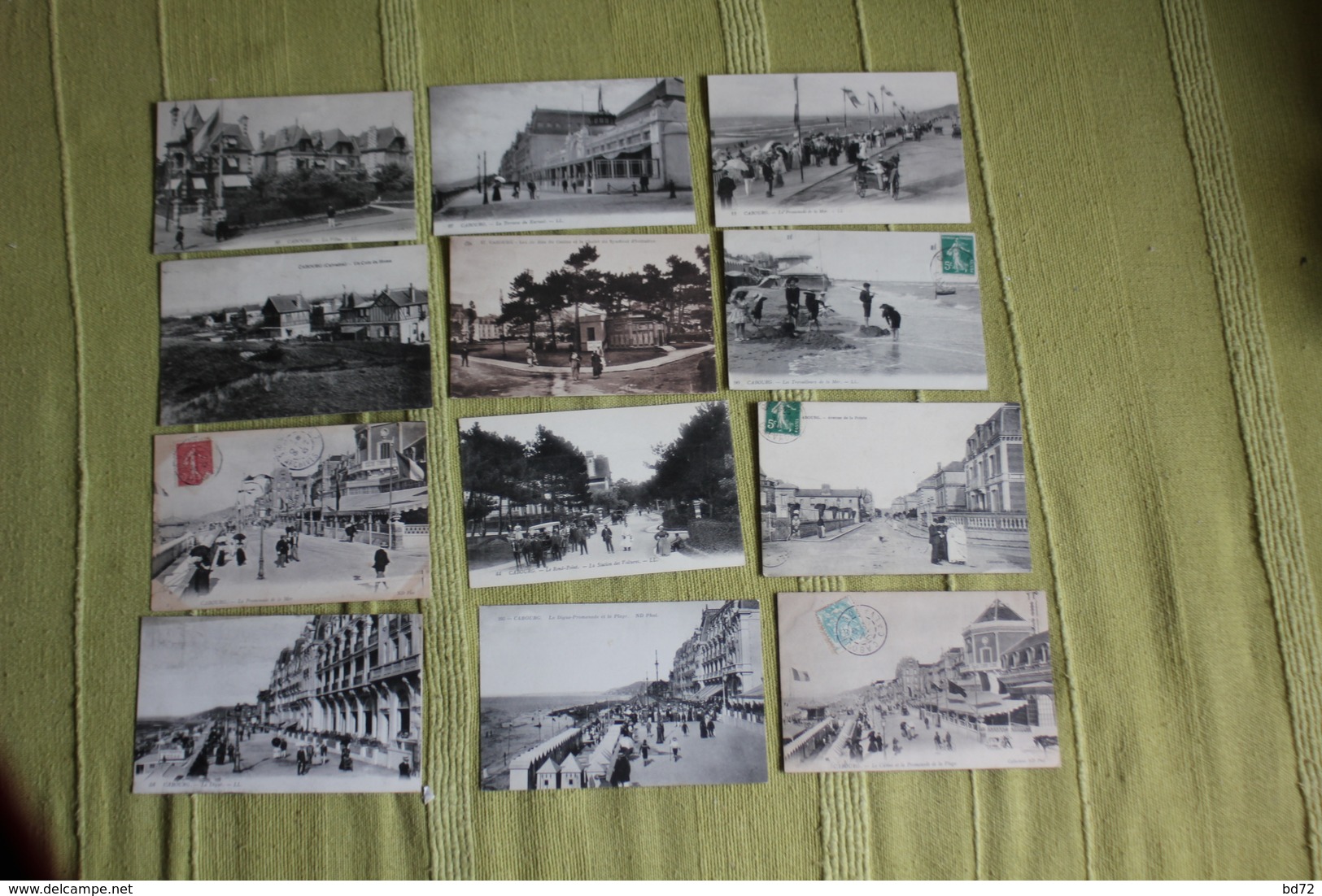 CABOURG ( 14 ) - Lot De 58 Cpa Et De 5 Cpsm - Cabourg