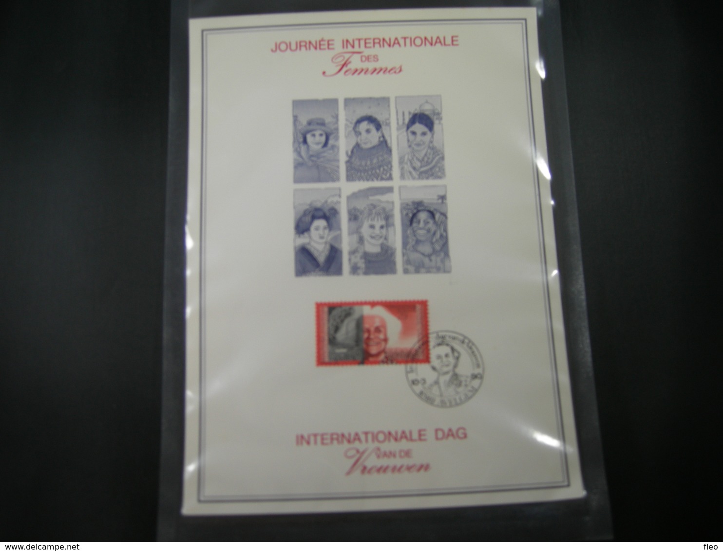 BELG.1990 2360 FDC Filatelic Card : " Internationale Dag Van De Vrouwen / Journée Internationale Des Femmes - 1981-1990