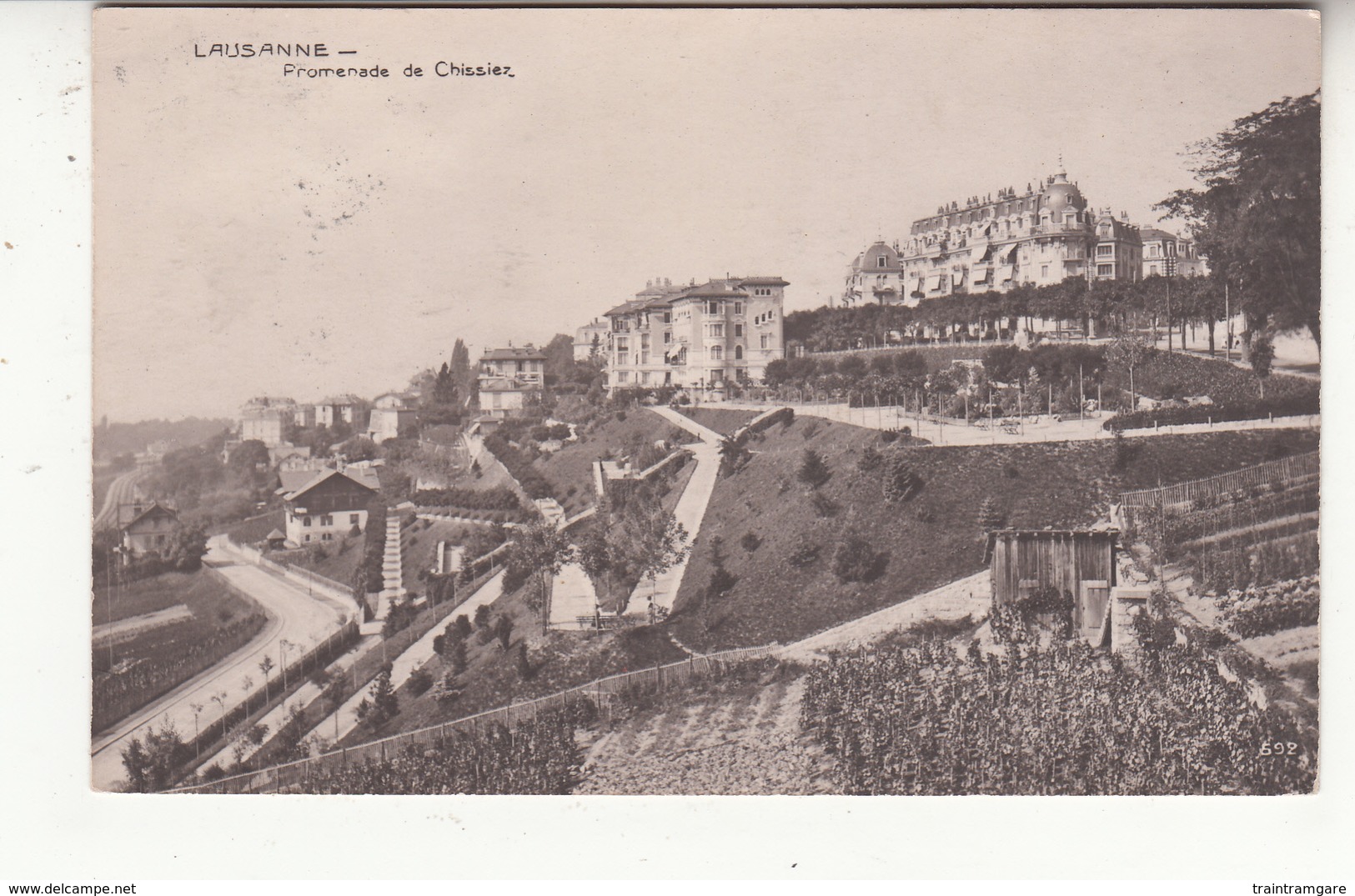 Suisse - Lausanne - Promenade De Chissiez - Lausanne