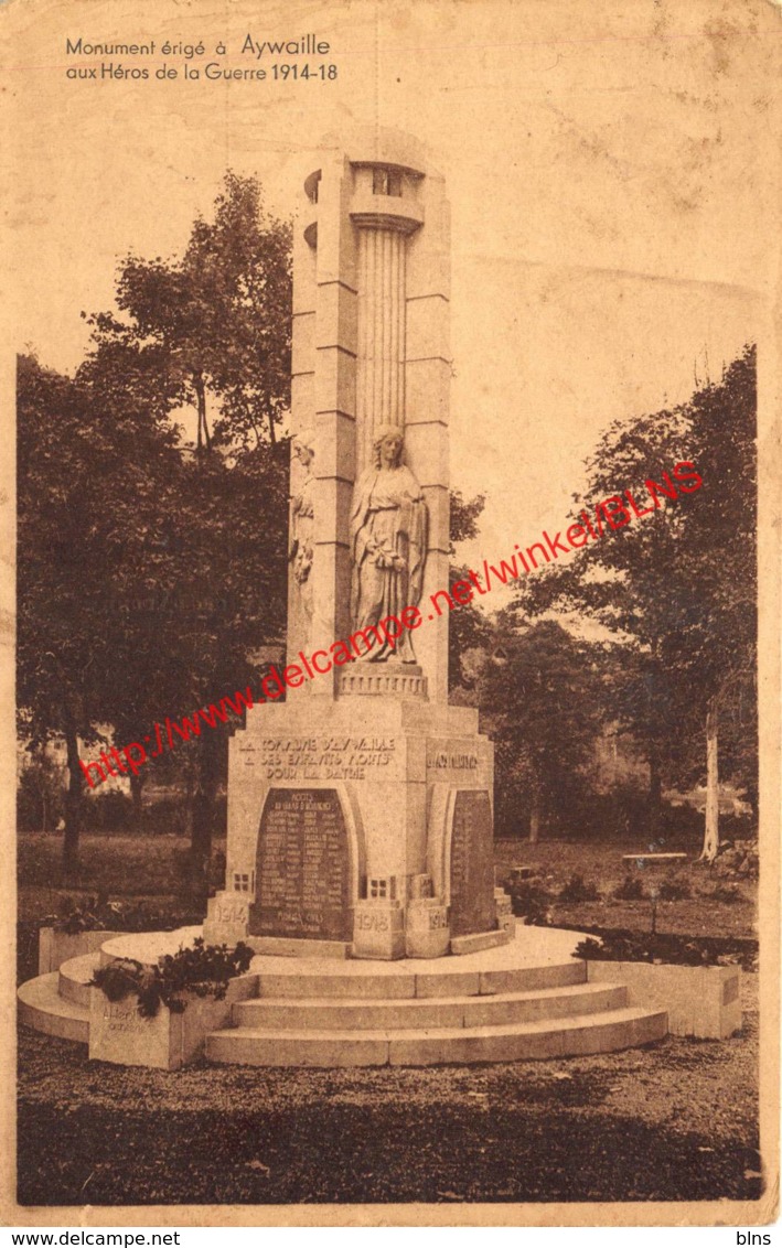 Le Monument Aux Morts - Aywaille - Aywaille