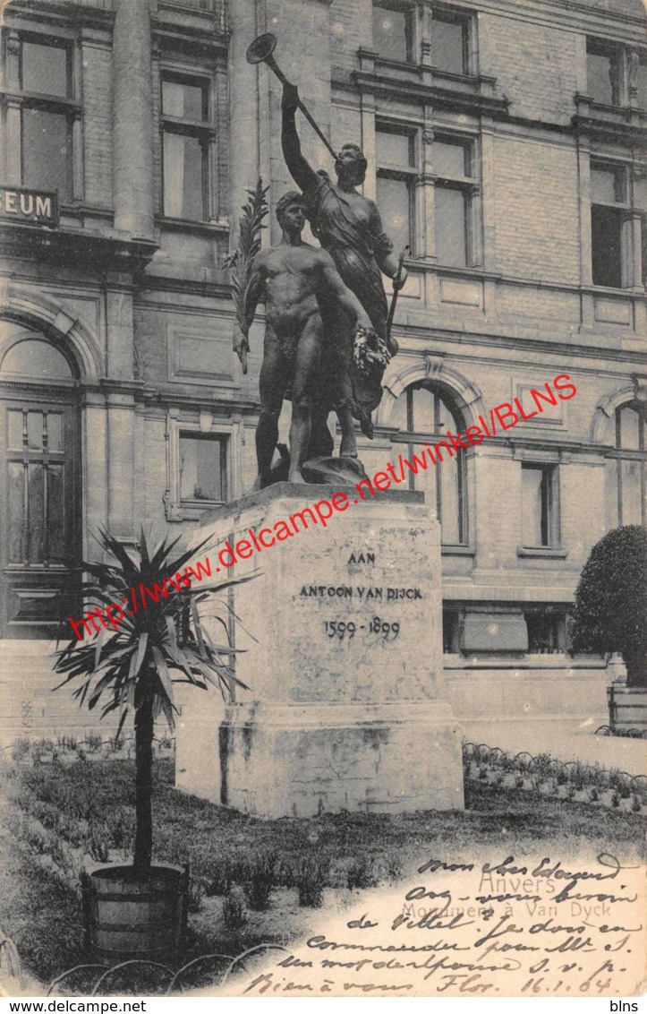 Monument à Antoon Van Dyck - 1904 - Antwerpen - Antwerpen