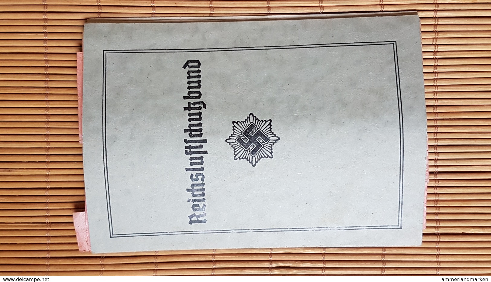 Reichsluftschutzbund RLB Mitgliedsausweis + Lehrgangsbescheinigung - Dokumente