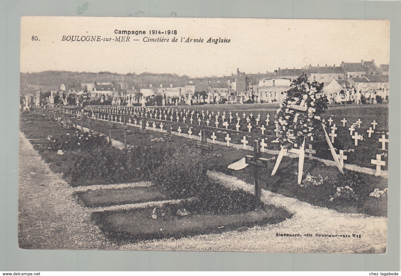 CPA (62) Boulogne-sur-Mer - Cimetière De L'Armée Anglaise - Campagne 1914-18 - Boulogne Sur Mer