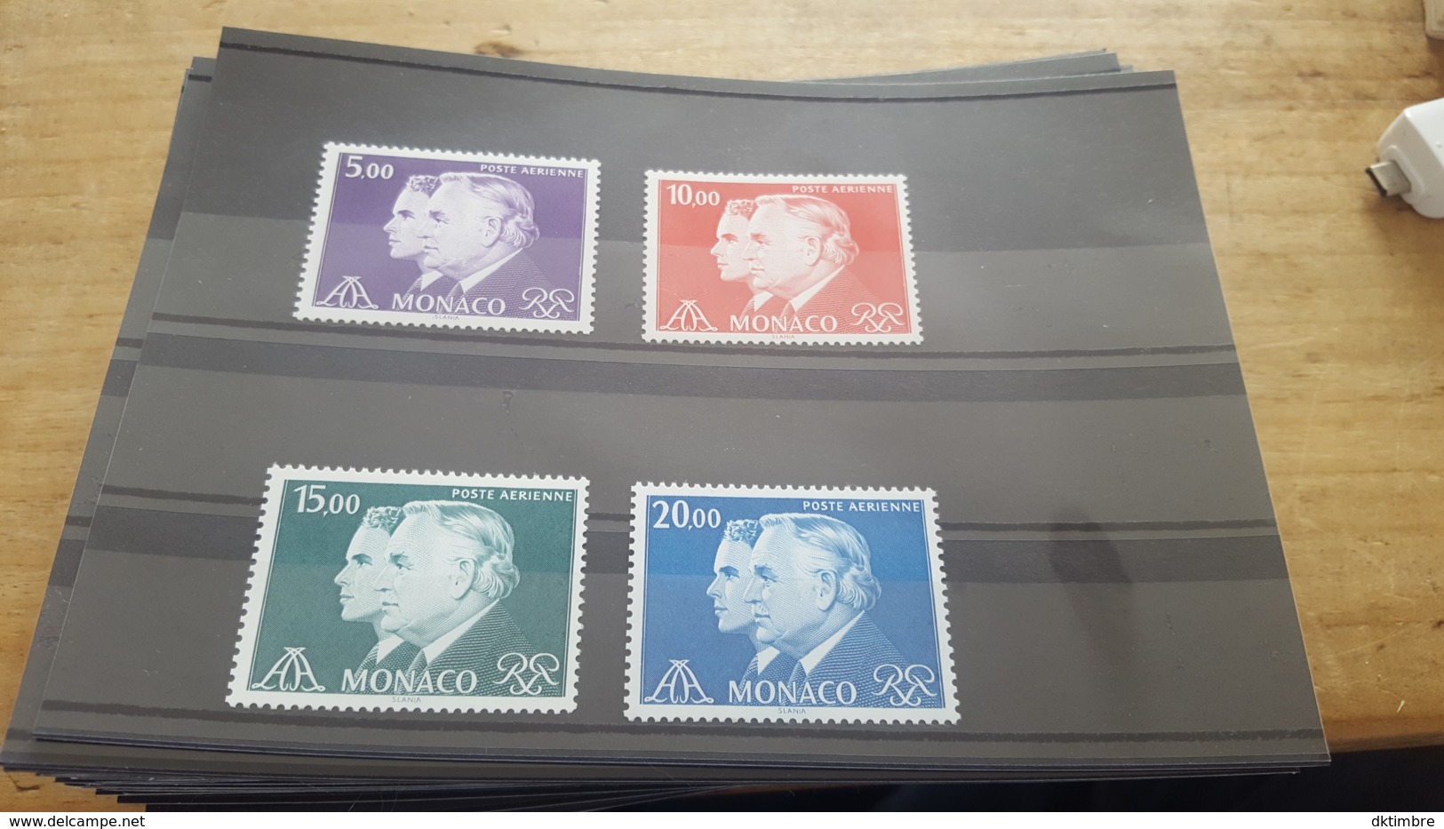 LOT 467650 TIMBRE DE MONACO NEUF** LUXE  N°100 A 103 - Airmail