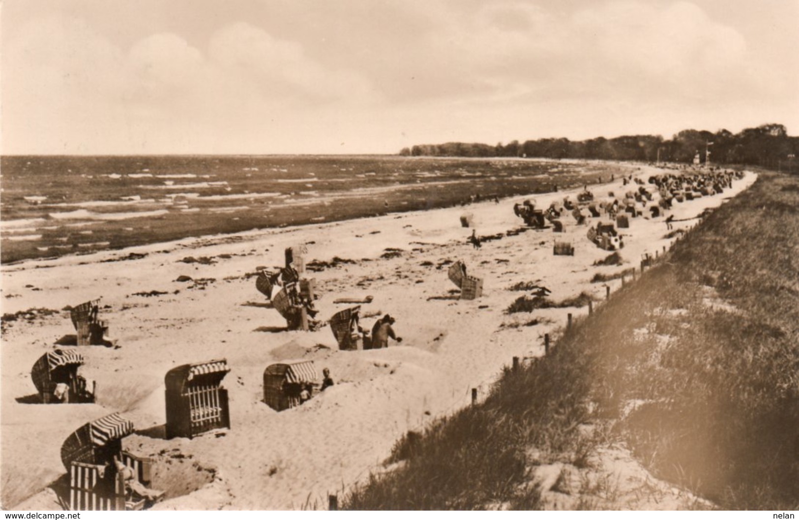 BOLTENHAGEN-STRAND-REAL PHOTO- VIAGGIATA 1961 - Boltenhagen