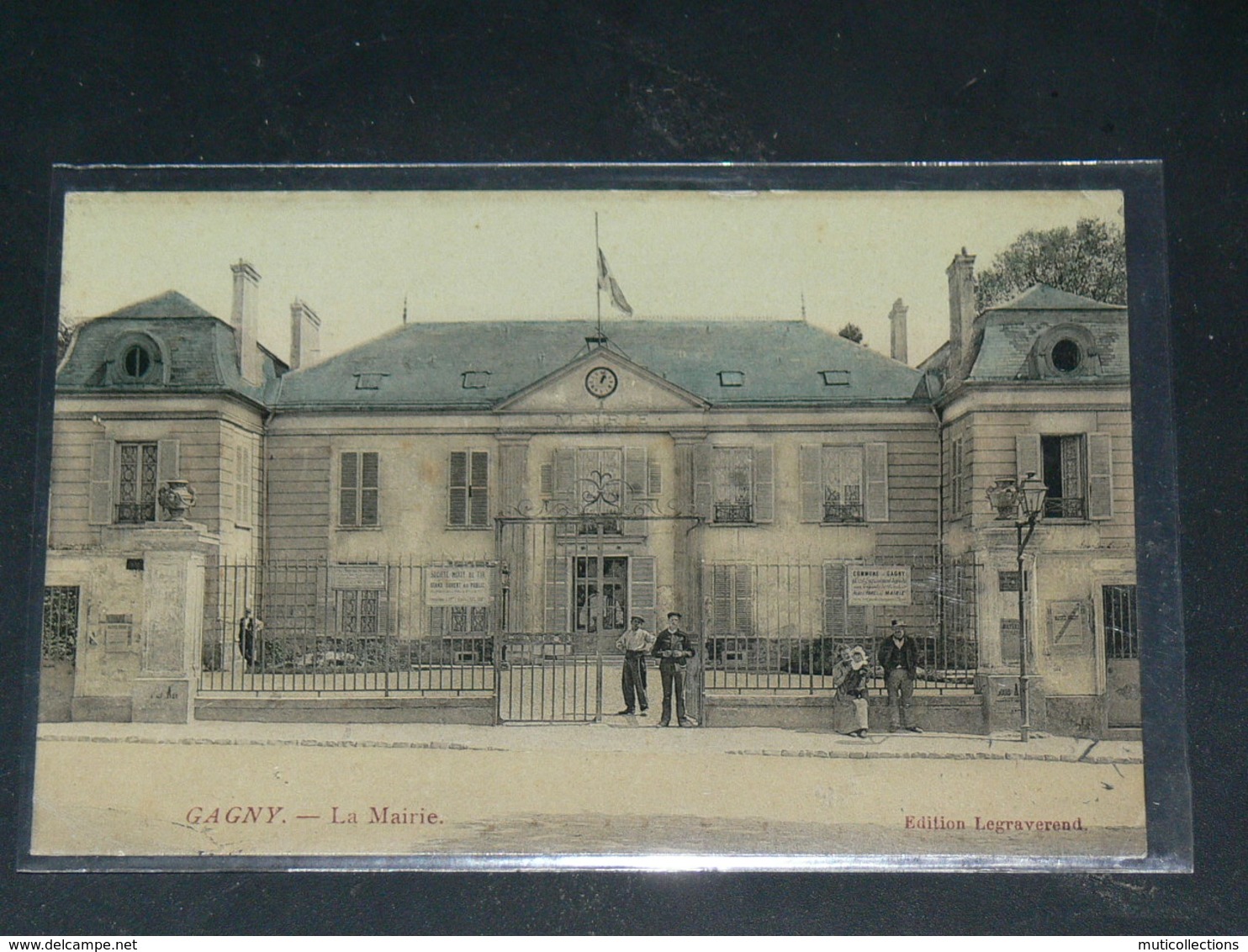 GAGNY  1910 /    VUE  MAIRIE   ...   / CIRC /  EDITION - Gagny