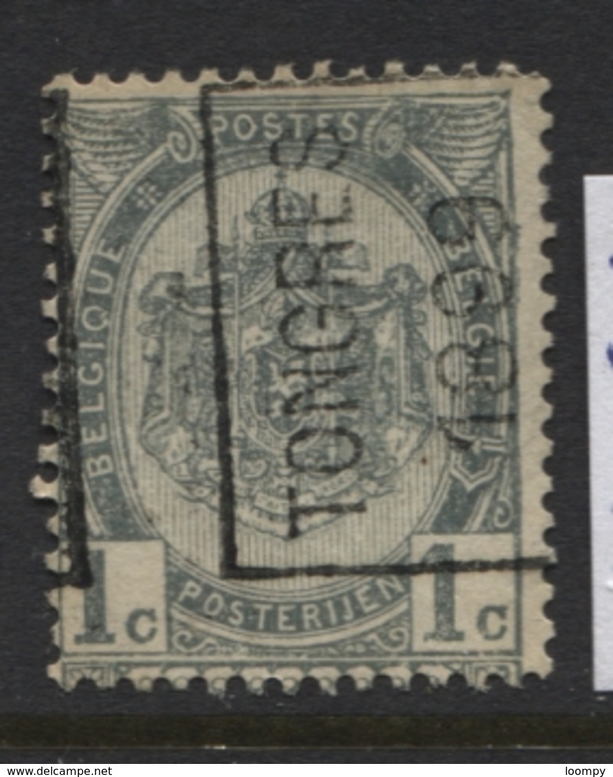 PREOS Roulette - TONGRES 1899 Sans Bandelette (position A). Cat 231 Cote 450. - Roller Precancels 1894-99