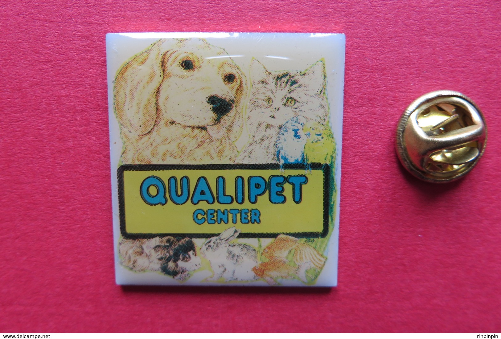 Grand Pin's,Animaux,QUALIPET,OISEAU,CHIEN,CHAT,LAPIN - Animaux