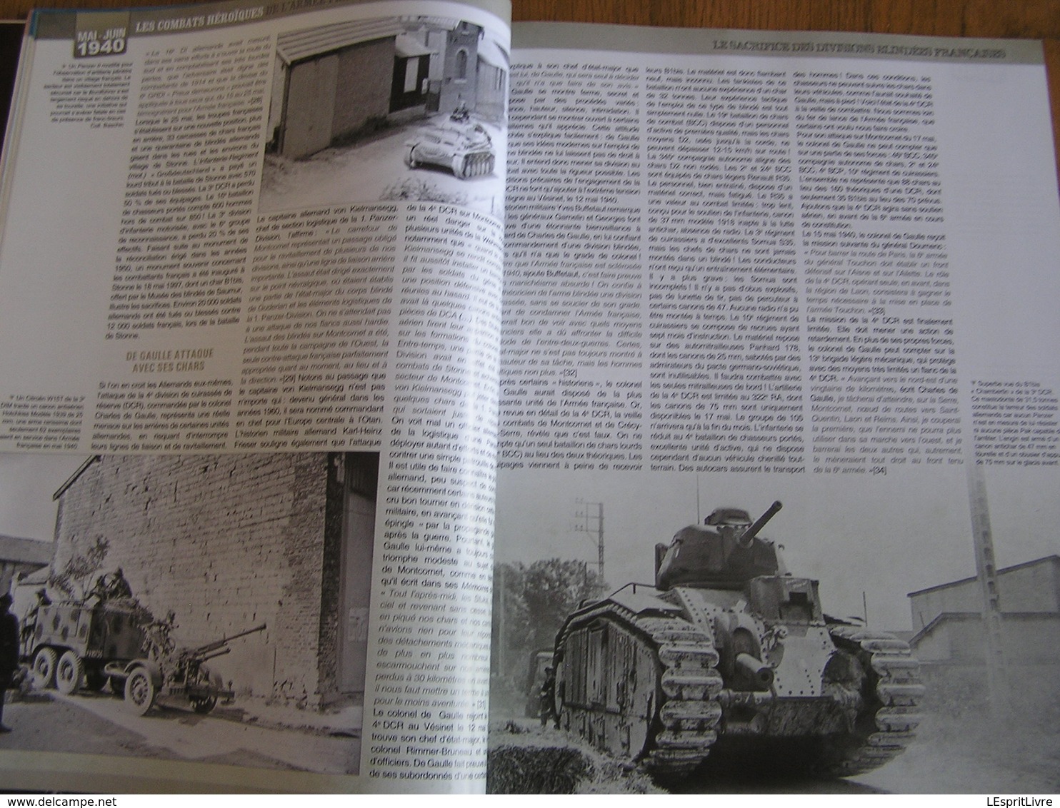 LIGNE DE FRONT Hors Série N° 7 Guerre 40 45 Mai 1940 Armée Française Meuse Dinant Hannut Lille Alpes Stonne Aisne Arras