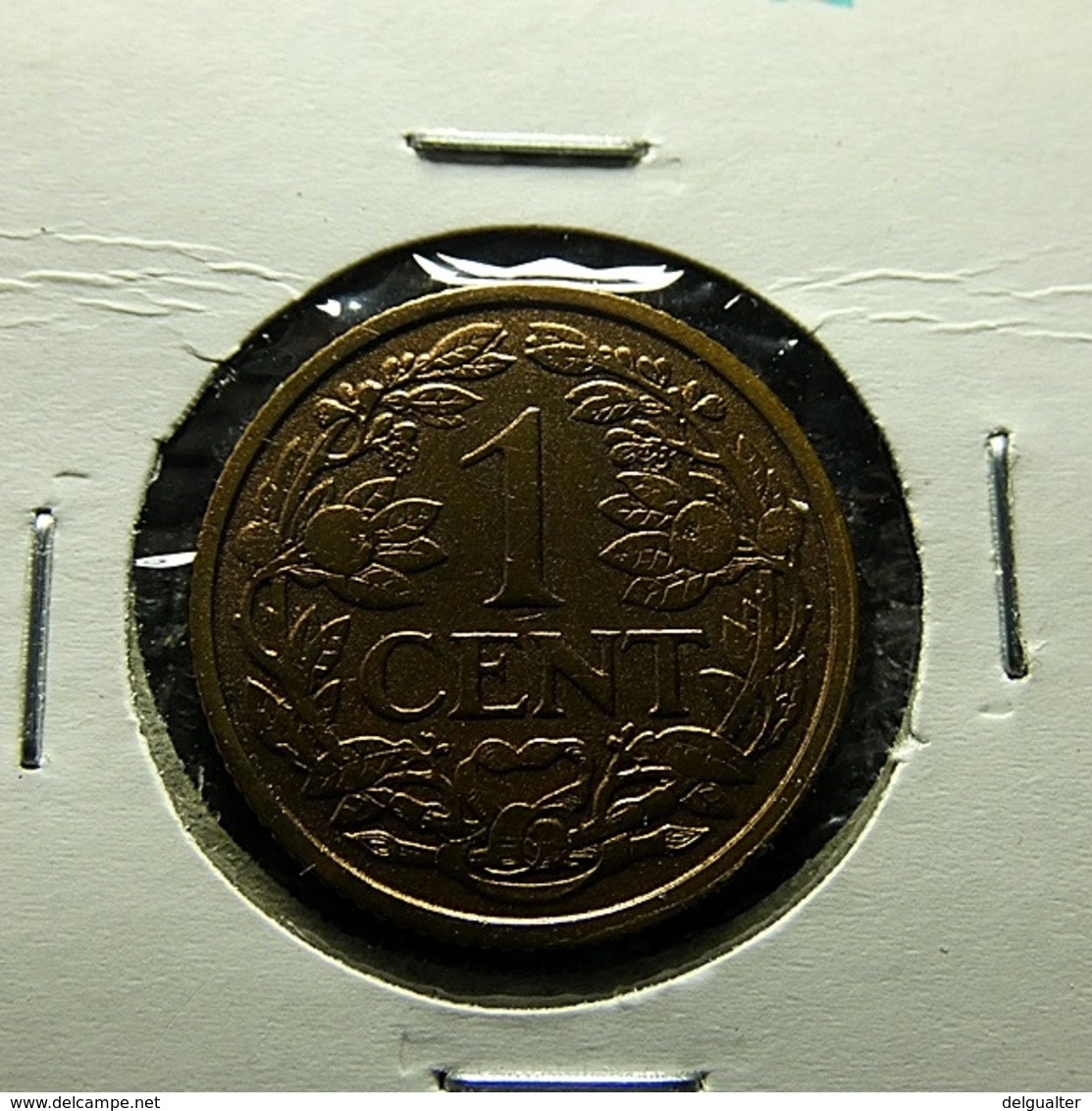 Netherlands 1 Cent 1918 Varnished - 1 Cent