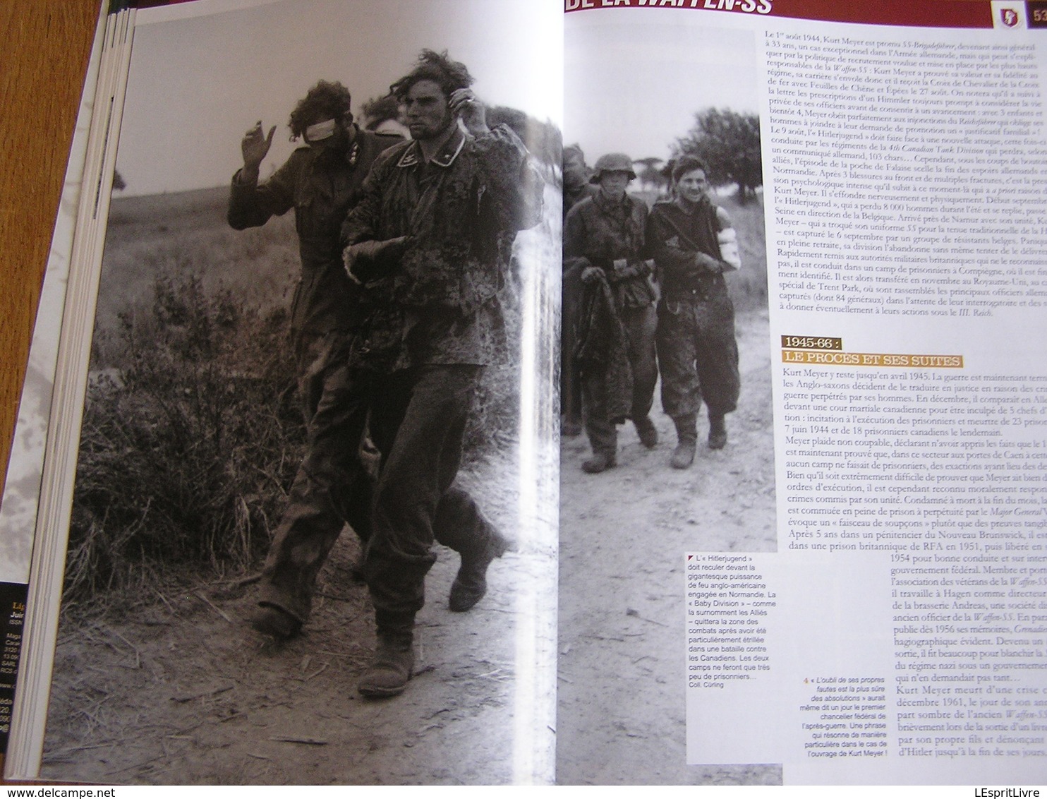 LIGNE DE FRONT Hors Série N° 13 Guerre 40 45 Waffen SS les Généraux de l'Ordre Noir Nazi Allemand Hausser Eicke Witt