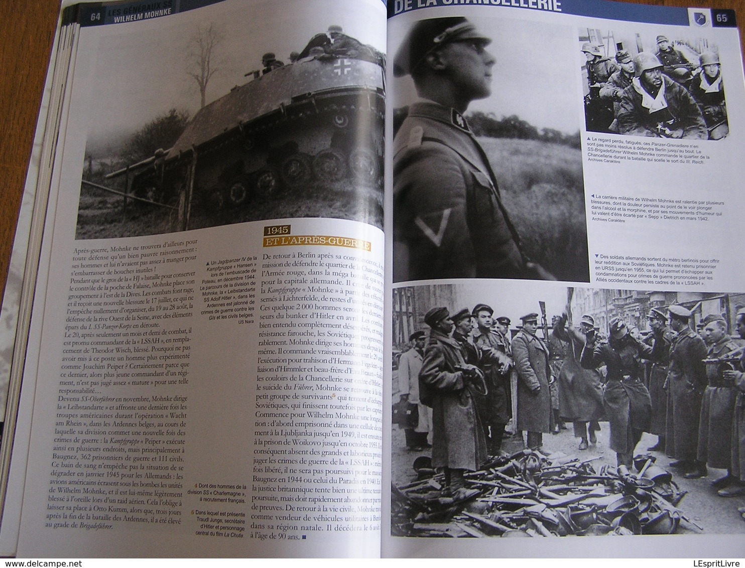 LIGNE DE FRONT Hors Série N° 13 Guerre 40 45 Waffen SS les Généraux de l'Ordre Noir Nazi Allemand Hausser Eicke Witt