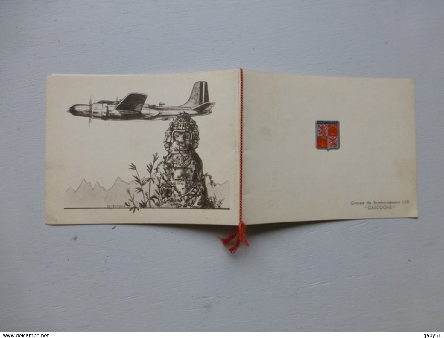 AVIATION Groupe De Bombardement 1/19 GASCOGNE, Vers 1940 ? ; PAP05 - Historische Dokumente