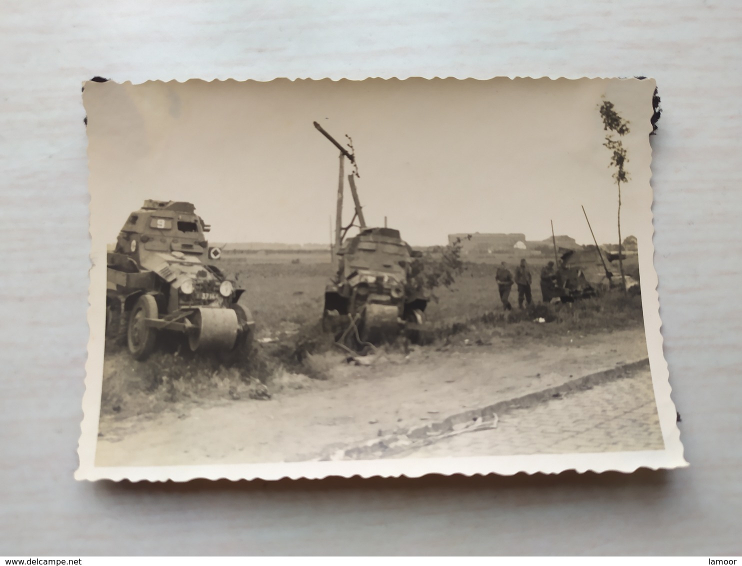 WWI Foto Frankreich   PANZER TANK Kampfwagen - 1939-45