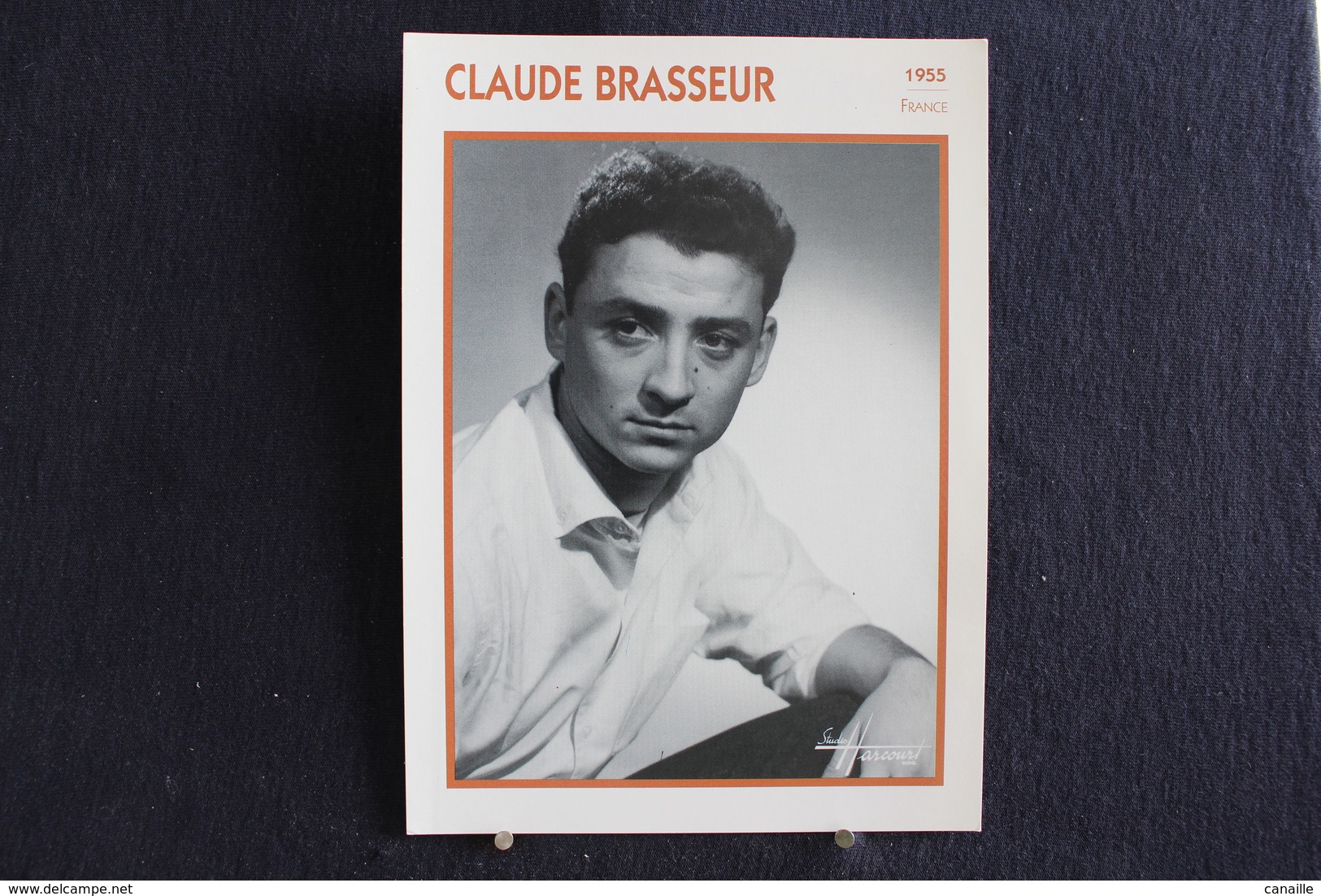 Sp-Acteur,français - 1955 - Claude Brasseur, Son Vrai Nom Claude Espinasse - Né En 1936 à Neuilly-sur-Seine. - Acteurs