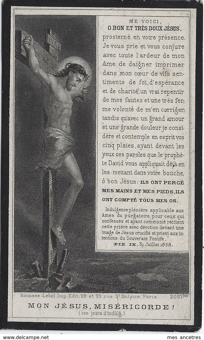 En 1915-Bailleul (59) Et Meteren (B)-Charles HELE Ep Victorine VANCOSTENOBLE Né 1850 - Décès