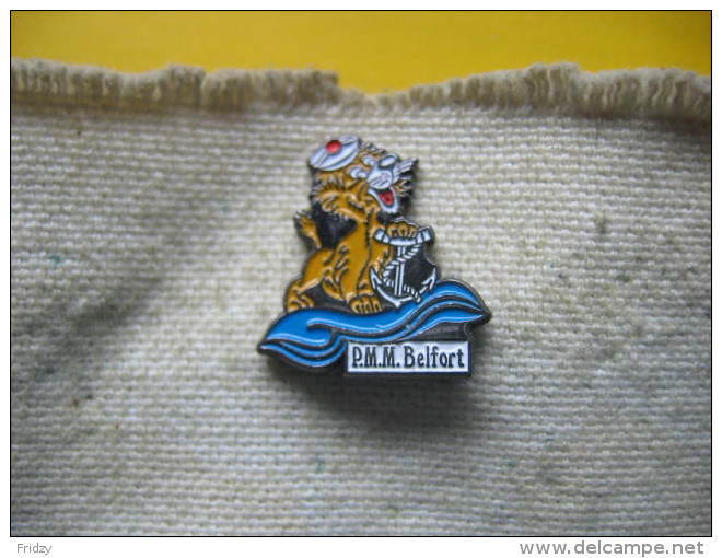 Pin's PMM Belfort (Préparation Militaire Marine De Belfort). Petit Modele - Militaria