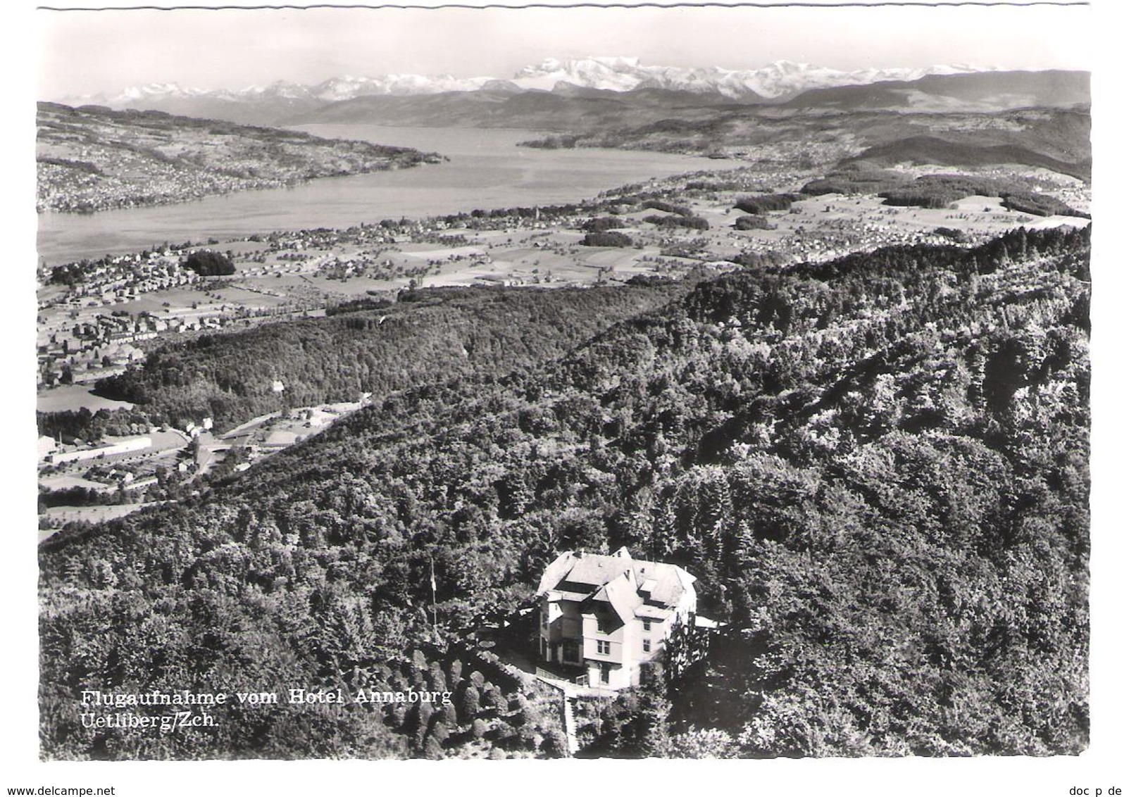 Schweiz - Uetliberg Bei Zürich - Hotel Cafe Restaurant Annaburg - Alte Ansicht - Zürich