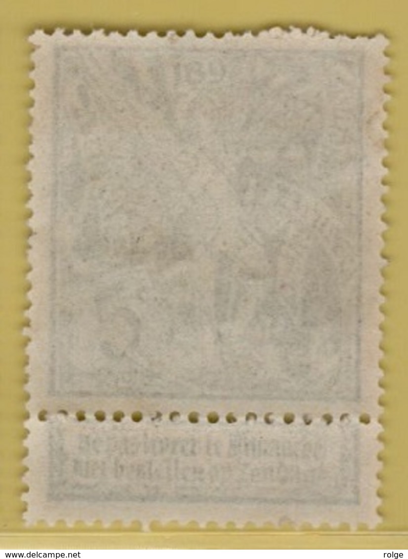 +MW-4248      *    CLERCKEN *   OCB 71  Sterstempel      COBA   + 30   ZELDZAAM OP DEZE UITGIFTE - 1894-1896 Expositions