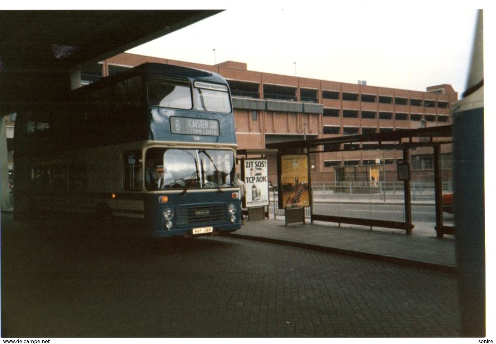 35mm ORIGINAL BUS PHOTO GREAT YARMOUTH FGATES CAISTER TOWN CENTER  N°8 - F086 - Other & Unclassified