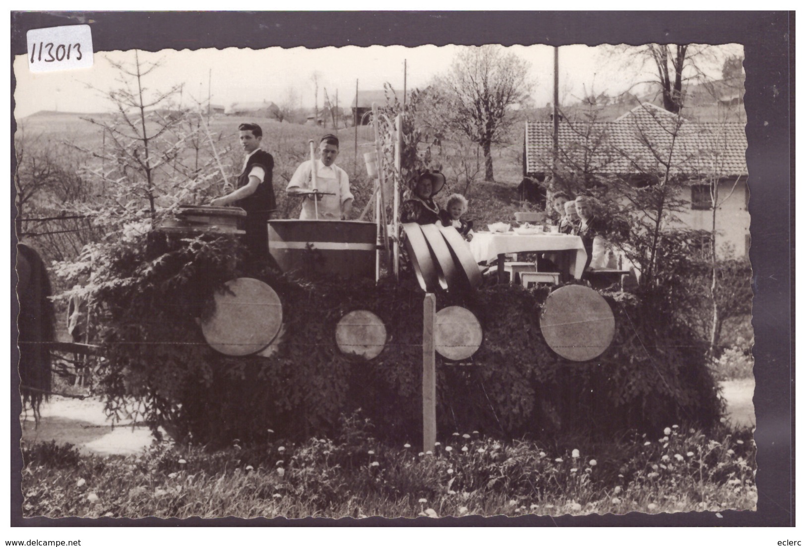 LA ROCHE - 13ème FÊTE DES MUSIQUES GRUYERIENNES LE 11 MAI 1958 - TB - La Roche