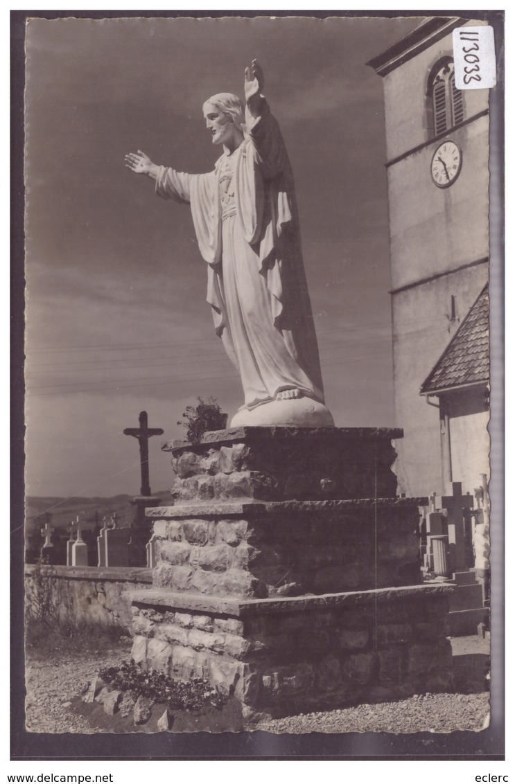 LA ROCHE - MONUMENT DU SACRE COEUR, LE VENDREDI SAINT 1948 - TB - La Roche